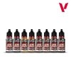 Vallejo 72303 Game Color Set - Metallic Colors - for Fantasy and Wargames figures 8x 18ml